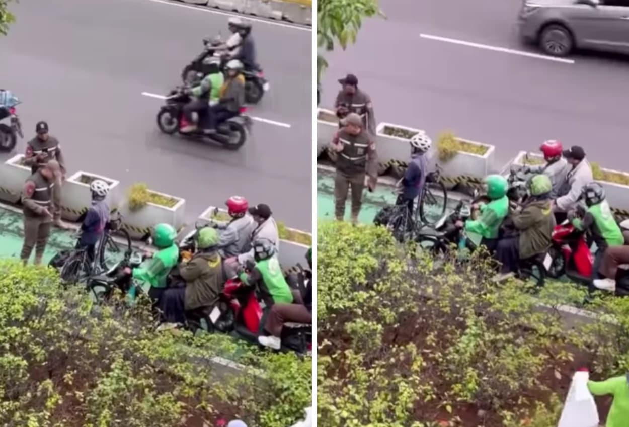 Ketika Warga Biasa Jadi 'Polisi Dadakan': Kisah Perempuan yang Berani Berdiri di Jalur Sepeda Sudirman